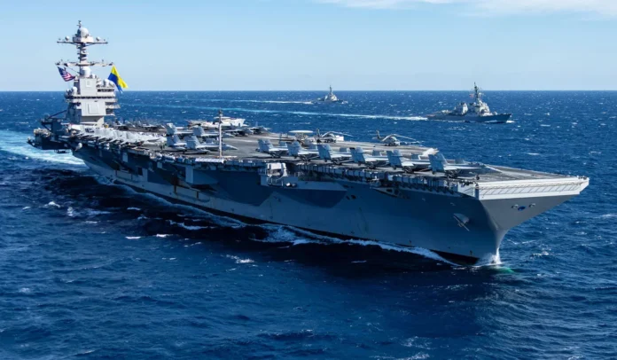 uss-gerald-ford-formation