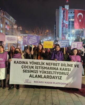 Kocaeli’nde ırkçı ve cinsiyetçi saldırılara karşı basın açıklaması gerçekleşti