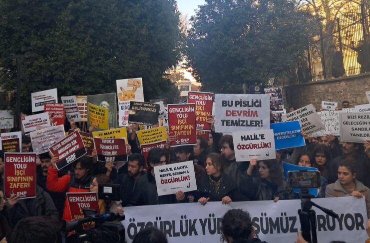Gençlikten 19 Mart’ın 9’uncu ayında baskılara ve tutuklamalara karşı ortak eylem