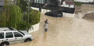 Kıbrıs’ta şiddetli yağış Lefkoşa ve Girne’de sele neden oldu