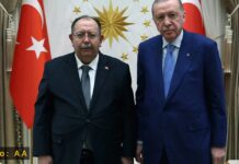 Cumhurbaşkanı Erdoğan ile YSK Başkanı Ahmet Yener görüştü
