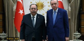 Cumhurbaşkanı Erdoğan ile YSK Başkanı Ahmet Yener görüştü