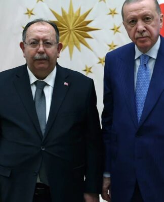 Cumhurbaşkanı Erdoğan ile YSK Başkanı Ahmet Yener görüştü