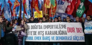 Kadıköy’de Rojava ile dayanışma eylemi