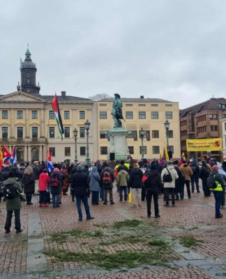 Göteborg’da Venezuela ile Dayanışma Eylemi