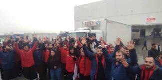 Migros işçilerinin direnişi DGD-SEN öncülüğünde devam ediyor