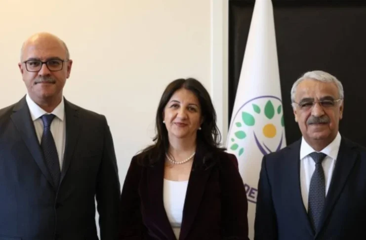 DEM Parti İmrali Heyeti, bugün Abdullah Öcalan ile görüştü