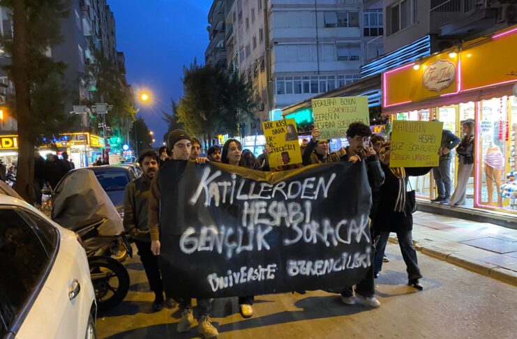 İzmir’de öğrenci gençlik Zeren Ertaş için yürüdü