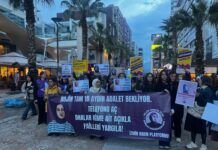 İzmir’de Rojin Kabaiş’in katledilmesinin 18. ayında eylem