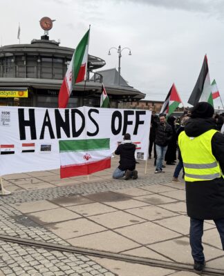 Göteborg’da İran’daki emperyalist ve siyonist saldırılara karşı eylem