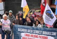 Ankara’da Başaran Aksu için Dayanışma Eylemi