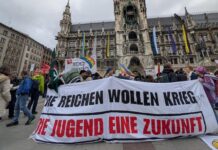 Savaşa ve silahlanmaya tepki: Almanya’da binler sokakta