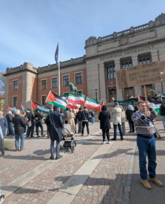 Göteborg’da Filistin’e Destek Gösterisine Sataşmalar