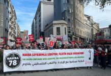 Nakba’nın 78. yılında İstanbul’da Filistin ile dayanışma yürüyüşü