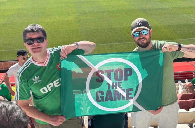 İrlanda’da İsrail Maçına Karşı #Stopthegame Protestoları Sürüyor