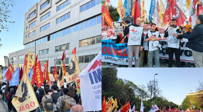 İstanbul’da Üç Fidan Anması: NATO ve Emperyalist Savaş Karşıtı Birlik Dolmabahçe’ye Yürüdü
