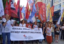 NATO ve Emperyalist Savaş Karşıtı Birlik’ten gözaltılara karşı İstanbul’da eylem