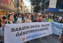 Ankara’da İşkenceye Uğrayıp Açlık Grevine Başlayan Öğretmenler İçin Kocaeli’nde Eylem
