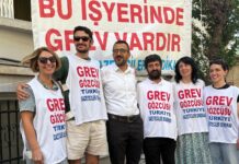 AFP Türkiye çalışanları grevde: “Kazanacağımız çünkü omuz omuza mücadele ediyoruz”