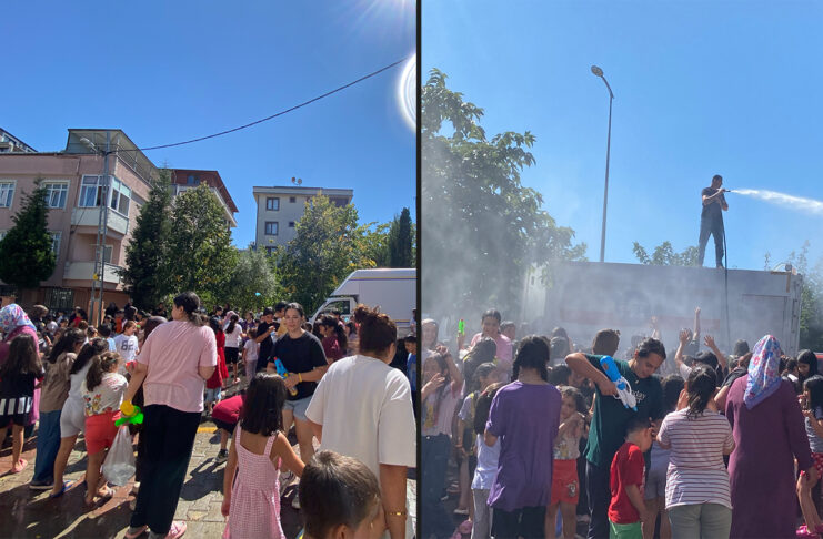 Mahallemiz Çocuklarımızın Kahkahaları İle Güzelleşti: Akpınar’da Su Balonu Savaşı!