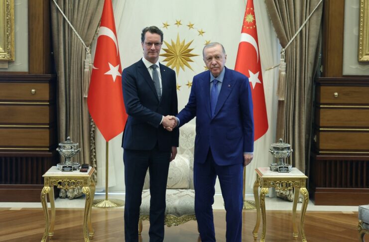 Ankara’da dikkat çeken buluşma: Erdoğan, Kuzey Ren-Vestfalya Başbakanı Wüst’ü ağırladı