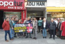 EMO İstanbul Şubesi önünde 88 gündür direnen Nursemin Yıldız için basın açıklaması: “İşine iade edilmelidir”