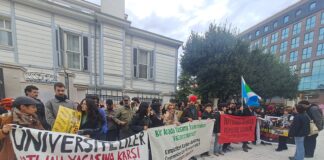 Ege Üniversitesi’nde Toplatılan Köpekler için Kadıköy’de Eylem
