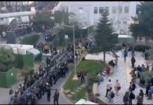Öğrencilerin yemekhane protestosu sonrası Boğaziçi Üniversitesi’ne polis yığıldı