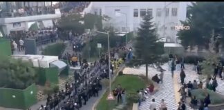 Öğrencilerin yemekhane protestosu sonrası Boğaziçi Üniversitesi’ne polis yığıldı